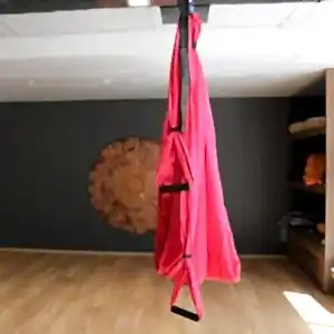 Alternative view of Pembe Hamak Yoga Ekipmanı
